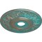 Ekena Millwork Vienna Ceiling Medallion (Canopies up to 6 1/2"), 20"OD x 3 1/2"ID x 1 1/2"P, Copper Green Patina CM20VICGS - alternate 3